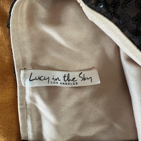 Sequin Matching Skirt and Crop Top Set - Picture 7 of 7